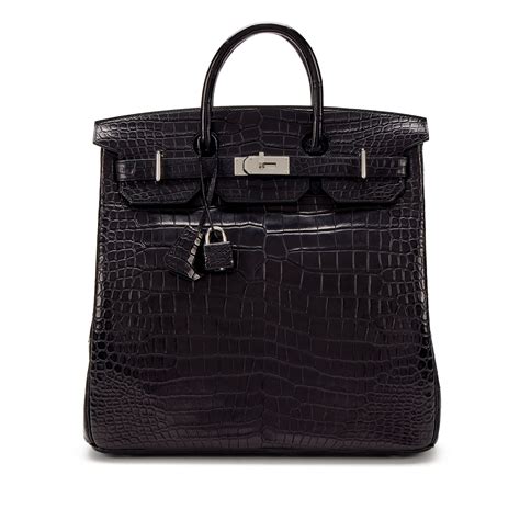 hermes hac birkin 27|Hermes Birkin 25 black crocodile.